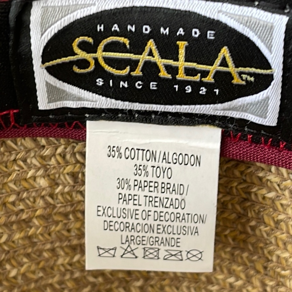 Large Scala Hat